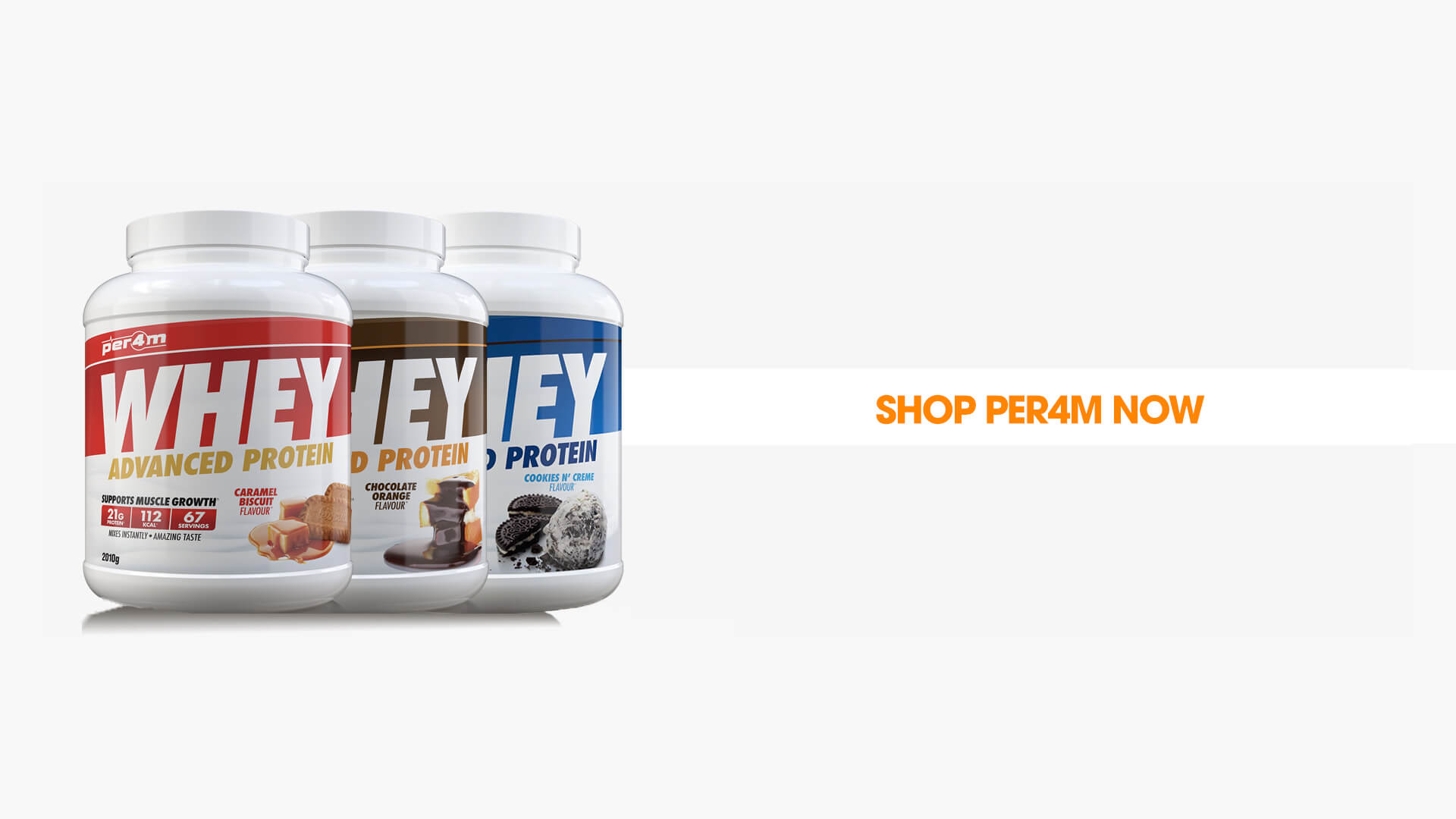 Shop per4m whey protein